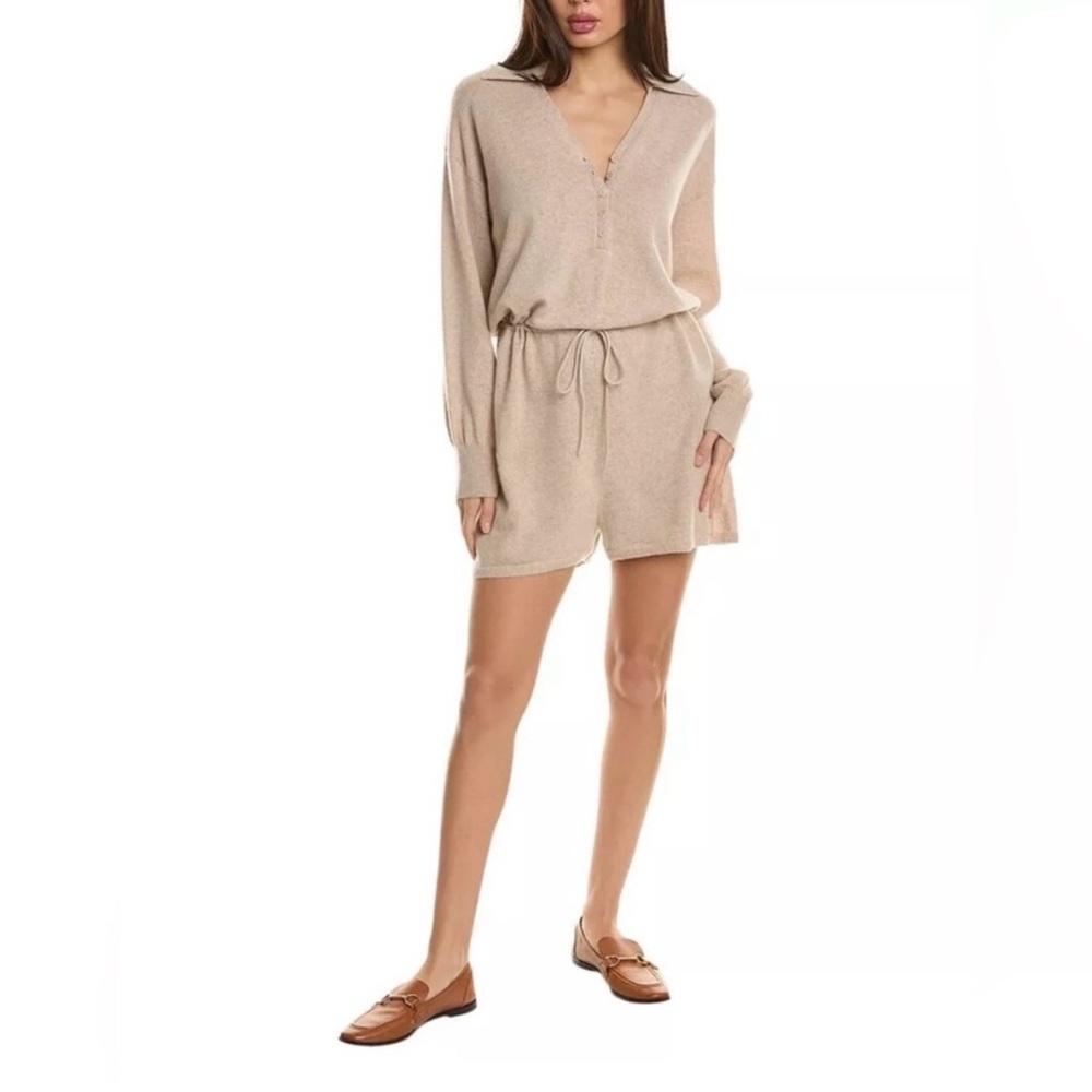 Sandro Long-Sleeve Romper